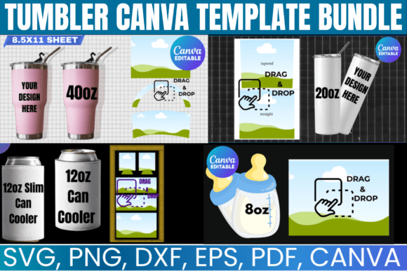 Download Tumbler Template Bundle, Mug Template - Mug template Collection